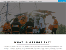Tablet Screenshot of orangesky.com